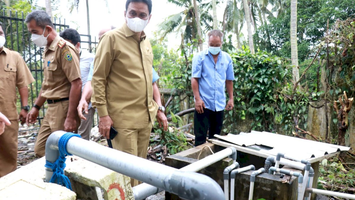 Jadi Keluhkan Masyarakat, Bupati Barru Pantau Stok Air Bersih RSUD