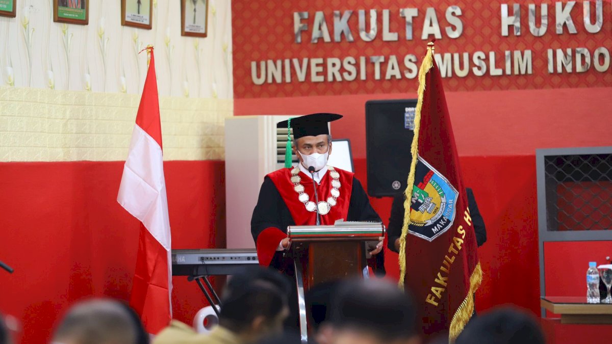 Dekan Fakutas Hukum UMI Sebut Taufan Pawe Alumni Tangguh dan Unggul