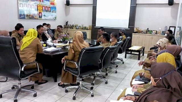 Rapat Koordinasi di Dinas PU Kota Makassar, (Ist) 