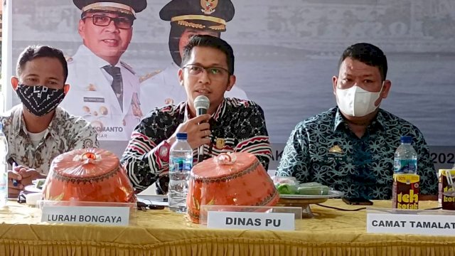 Pejabat Pengelola Informasi dan Dokumentasi (PPID) DPU Makassar, Hamka Darwis menghadiri kegiatan Musrenbang