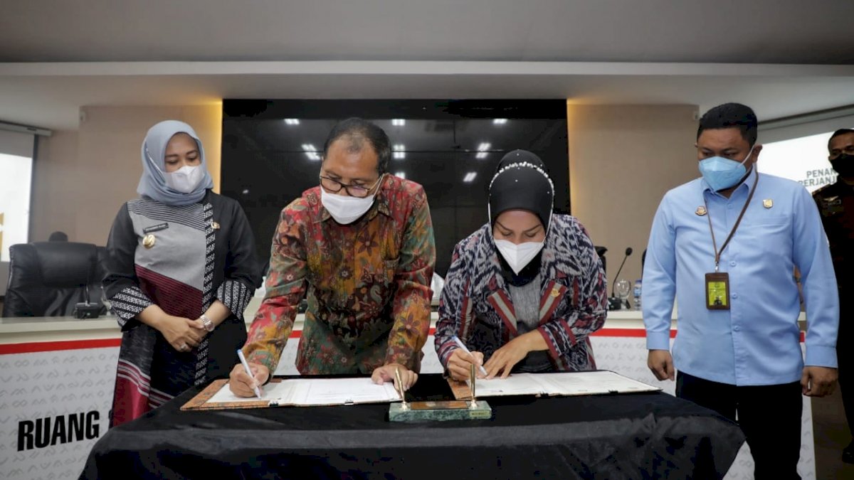 Teken MoU Bersama Kajari, Pemkot Makassar Bentuk Tim Pemburu Aset
