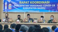 Gelar Rakor Vaksinasi, Bupati Barru Beri Pesan Khusus Kepada Dua Kadis
