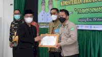 Humas Kemenag Barru Sabet Penghargaan Kontributor Berita Terbaik 2 se-Sulsel