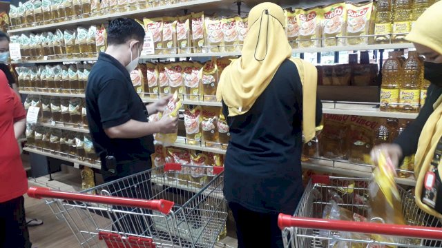 Subsidi harga minyak goreng dari pemerintah salah satu penyebab deflasi di Sulsel pada Februari 2022 (Ist) 