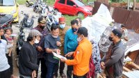 Alamsyah Sahabuddin Salurkan Bantuan BPBD Makassar ke Korban Angin Puting Beliung