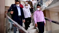Anies Baswedan Kunjungi Amran Sulaiman di Kantornya, Ini Yang Dibahas