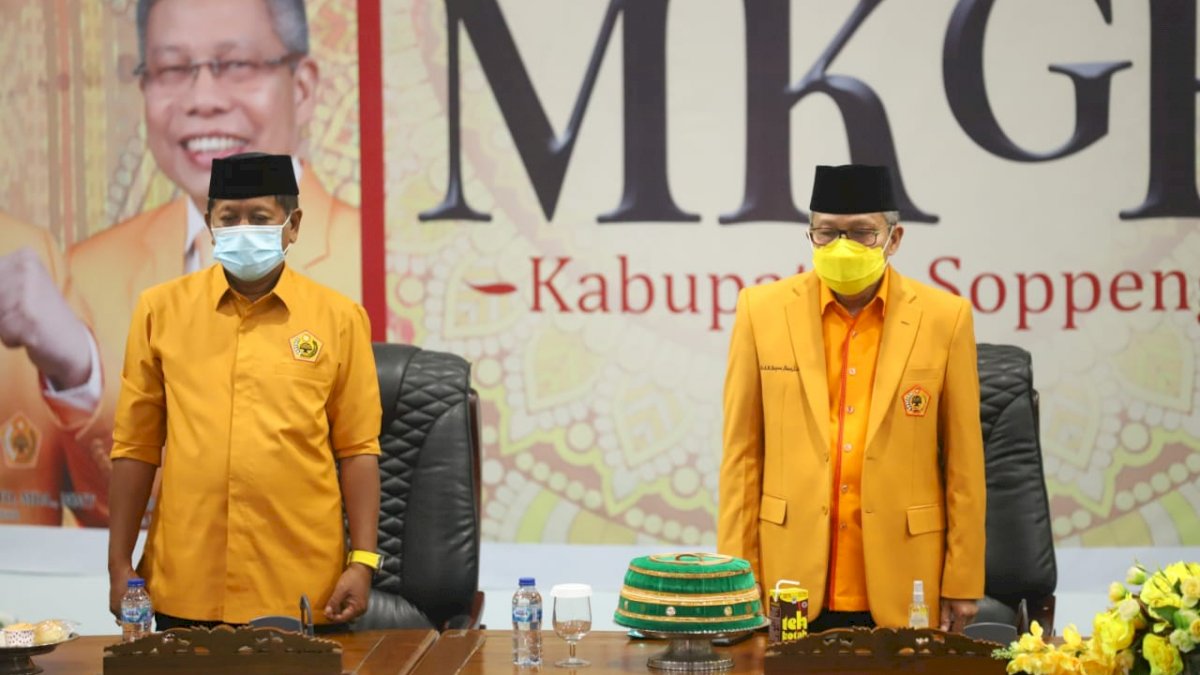 Ketua DPRD Soppeng Pimpin Ormas MKGR