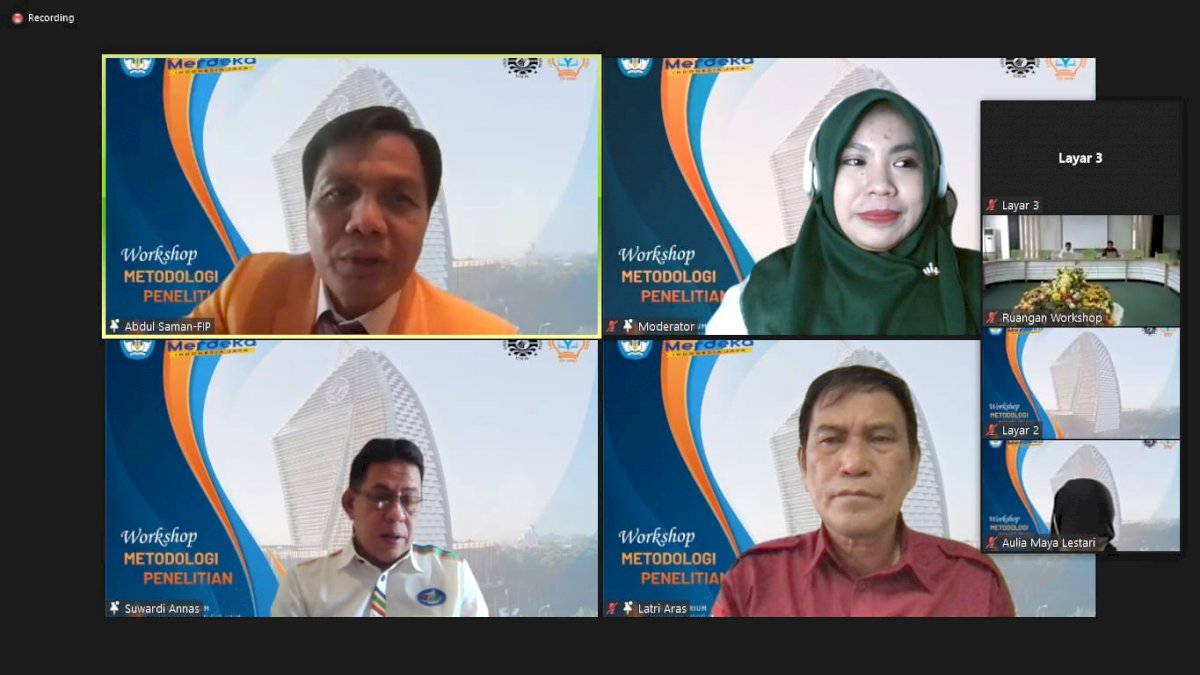 Gelar Workshop Metodologi Penelitian, Kajur PGSD UNM Latri Aras Dorong Mahasiswa Selesai di Bawah 4 Tahun