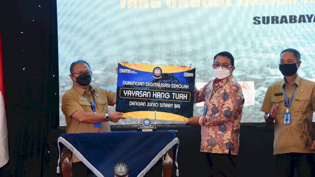 Sekolah Yayasan Hang Tuah dan BRI Permudah Belajar dari Rumah Dengan Platform Junio Smart