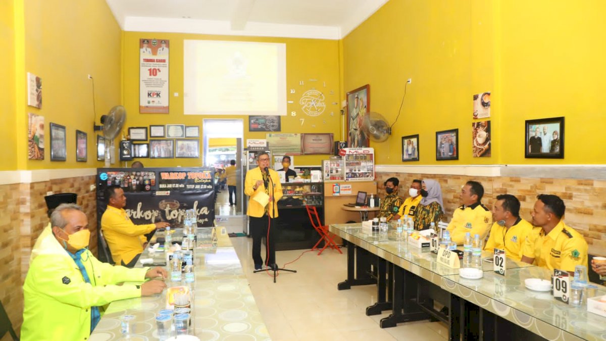 Taufan Pawe Tebar Ancaman Saat Konsolidasi Kader Golkar di Luwu dan Wajo