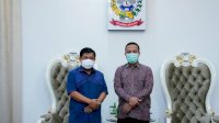 Plt Sekjen Kemendagri Bersama Andi Sudirman Bahas Penanganan Covid-19