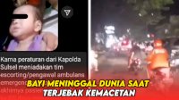 VIDEO: Cerita Pilu Sopir Ambulans, Bayi Meninggal Dunia saat Terjebak Kemacetan