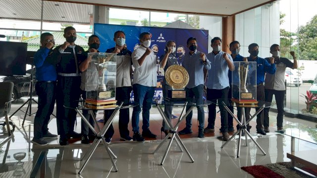 PT Bosowa Berlian Motor (BBM) meraih 5 penghargaan di Fuso 3S Contest 2021 (ist)