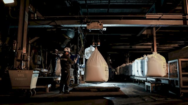 Sepanjang tahun 2021, PT Vale Indonesia Tbk (PT Vale) mencatat produksi nikel sebesar 65.388 metrik ton dalam matte (dok. PT Vale)