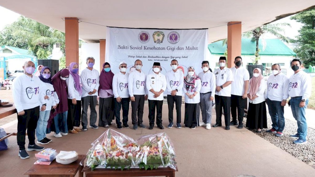 Baksos Kesehatan Gigi dan Mulut PDGI Sasar 375 Siswa SMP 4 Sungguminasa