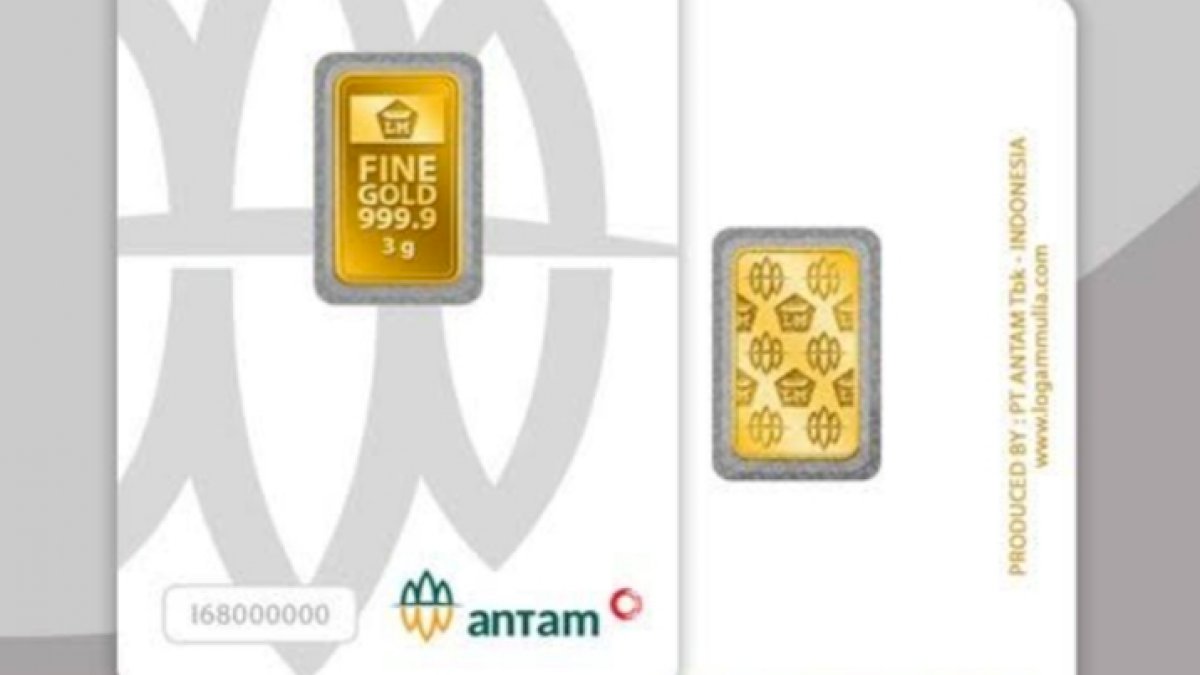 Turun Lagi, Intip Daftar Harga Emas Antam Hari Ini