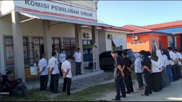 Foto Ilustrasi Suasana Kantor KPU Jeneponto (Int)