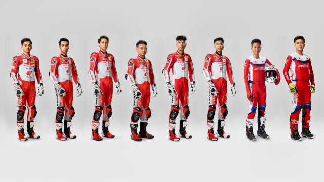 Pembalap muda Astra Honda Racing Team yang siap harumkan nama Indonesia dalam ajang balap motor (dok. Asmo Sulsel)