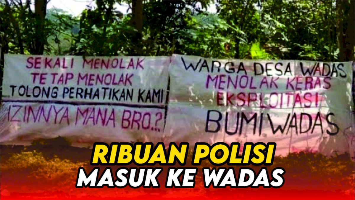 VIDEO: Ribuan Polisi Masuk ke Wadas hingga Tangkap Warga