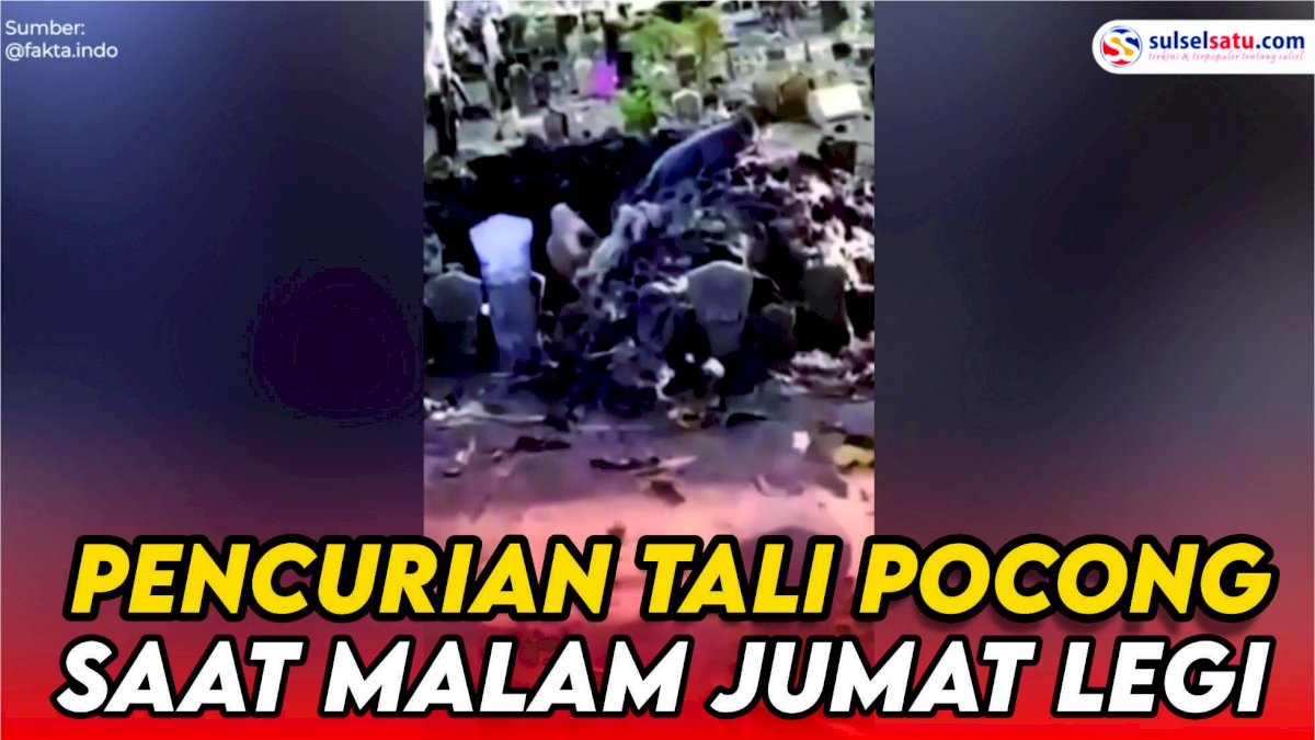 VIDEO: Pencurian Tali Pocong di Sidoarjo saat Malam Jumat Legi
