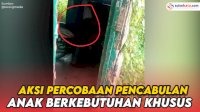VIDEO: Detik-detik Aksi Percobaan Pencabulan Anak Berkebutuhan Khusus di Pesisir Selatan