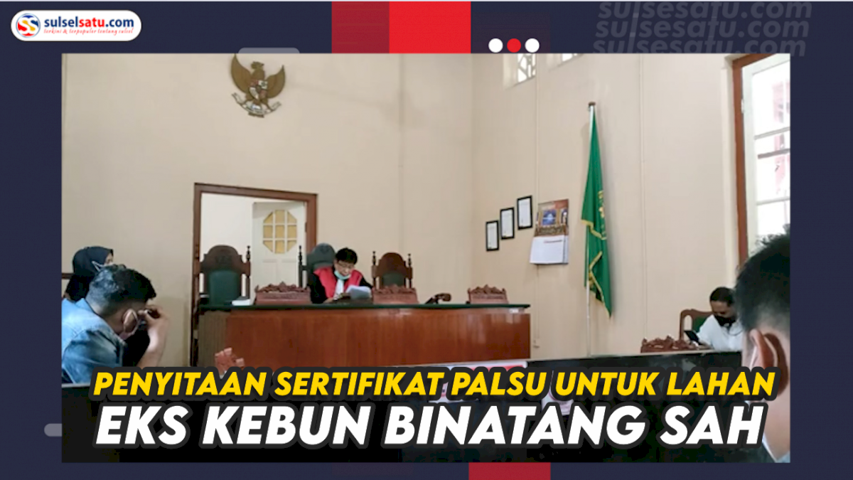 VIDEO: Penyitaan Sertifikat Palsu untuk Lahan Eks Kebun Binatang Sudah Sesuai Ketentuan