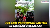 VIDEO: Pelaku Pencurian Motor di Takalar Dibebaskan dari Tuntutan Pidana