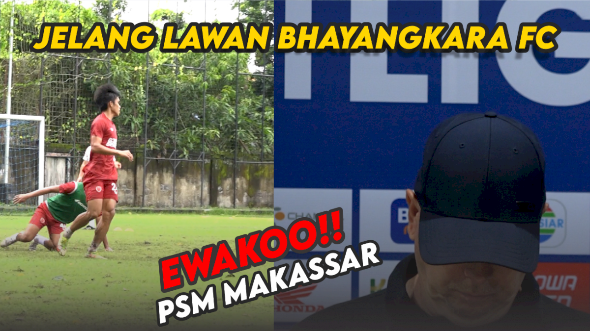 VIDEO: Konferensi Pers PSM Makassar Jelang Lawan Bhayangkara FC