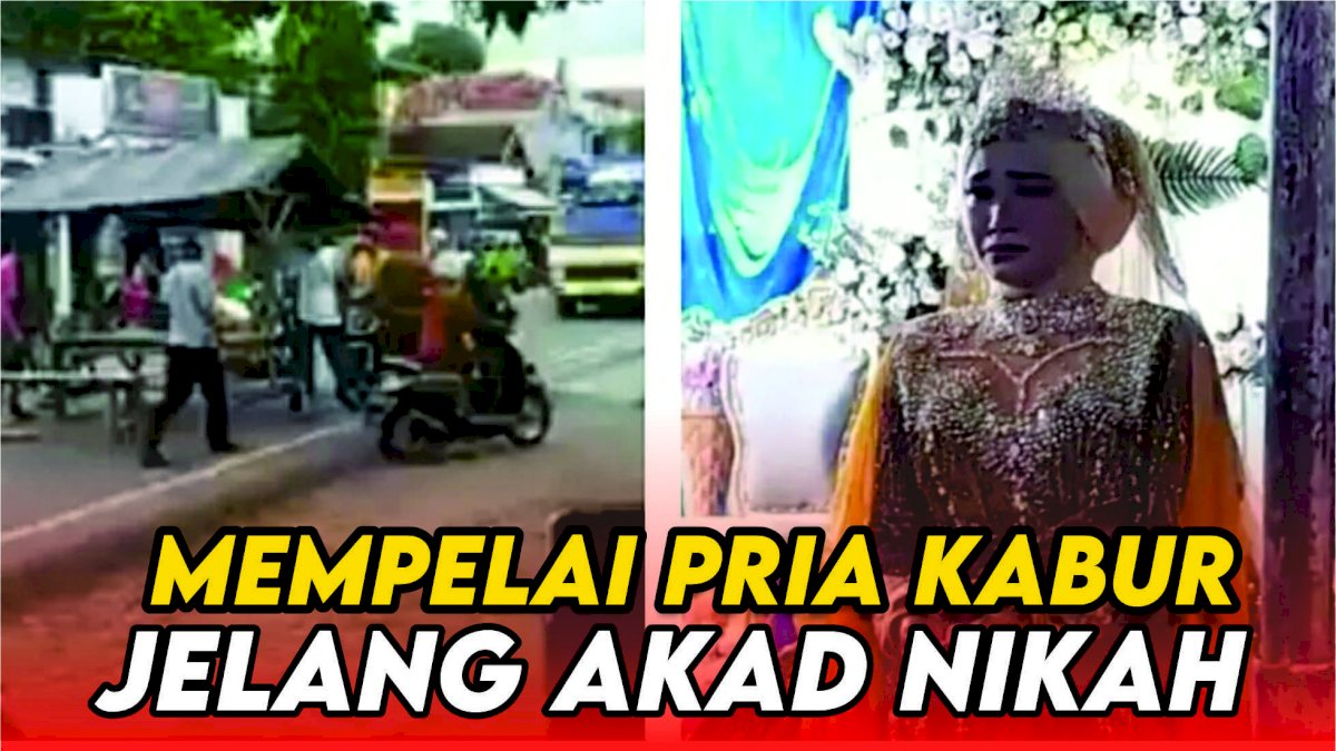 VIDEO: Bikin Emosi, Pengantin Pria di Dompu NTB Kabur Jelang Akad Nikah