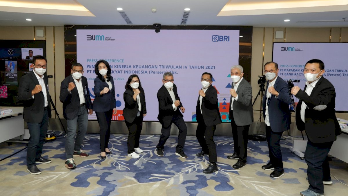 Walau Pandemi, BRI Mampu Cetak Laba Rp32,22 Triliun di Tahun 2021