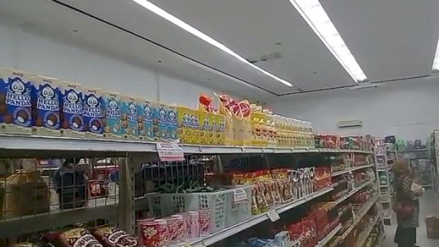 Salah satu supermarket di Kabupaten Jeneponto (Int)