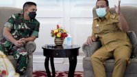 Tegaskan Siap Bersinergi Dengan Pemprov Sulsel, Pangdam Hasanuddin Temui Andi Sudirman