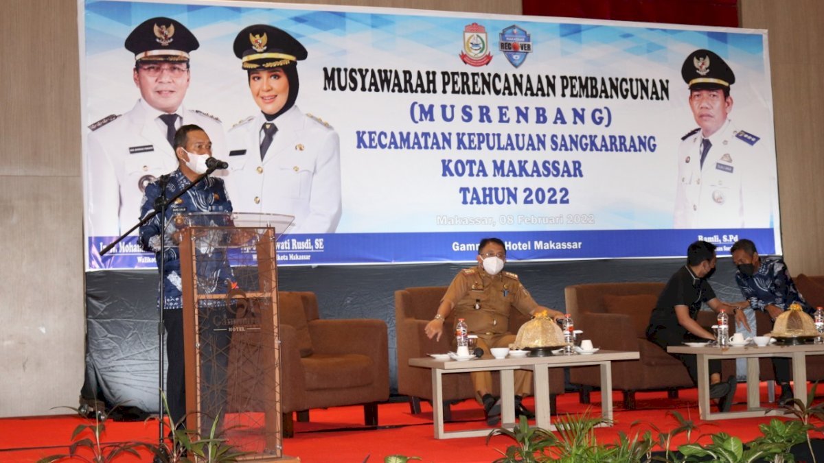 Musrenbang Kecamatan Sangkarrang, Ramli Lallo Komitmen Wujudkan Program Pemerintah