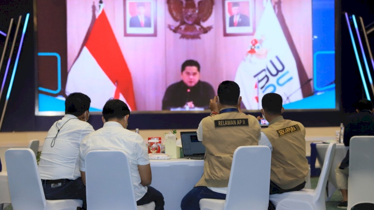 Erick Thohir Apresiasi Peran Satgas Bencana Nasional BUMN di Bawah Komando BRI