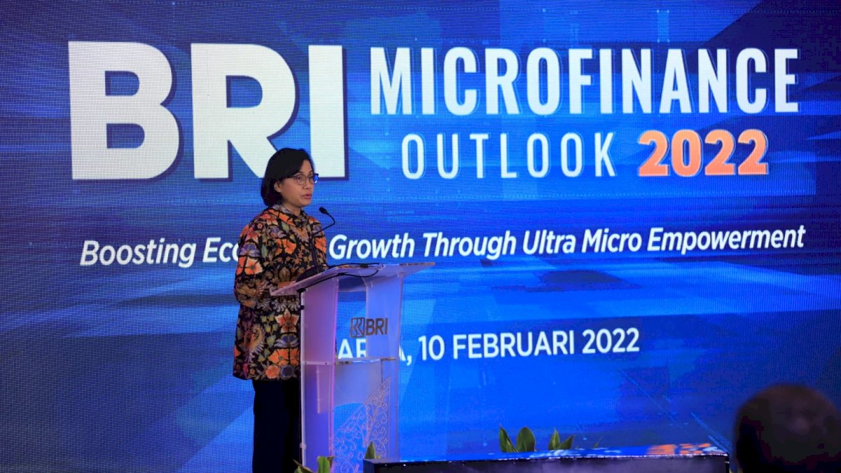 Sri Mulyani Apresiasi Kinerja BRI Garap Potensi Ultra Mikro