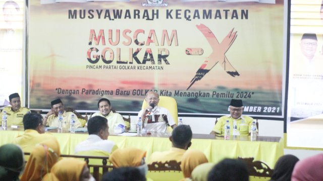 Iksan Iskandar buka Muscam Golkar Jeneponto (Int)