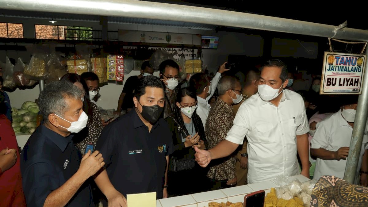 Erick Thohir Sebut Pemberdayaan UMKM BRI Jadi Lokomotif Ekonomi Pro-Rakyat