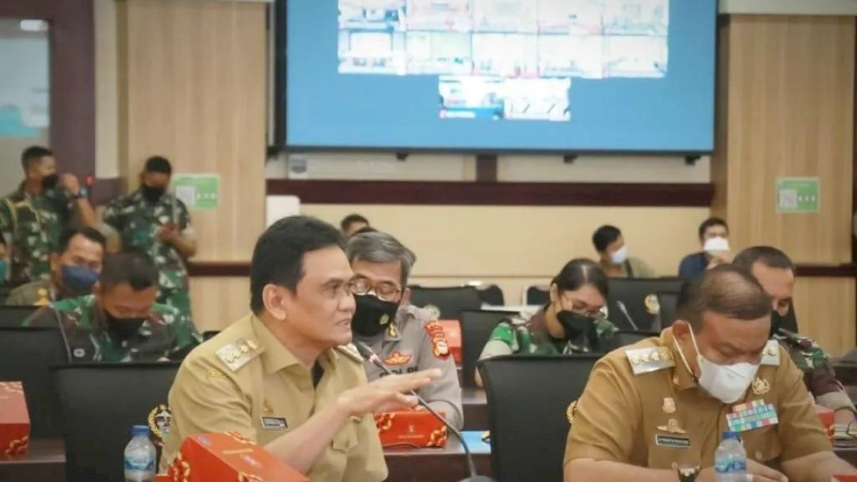 Bupati Barru Turut Paparkan Penanganan Covid di Hadapan Gubernur dan Kapolda Sulsel