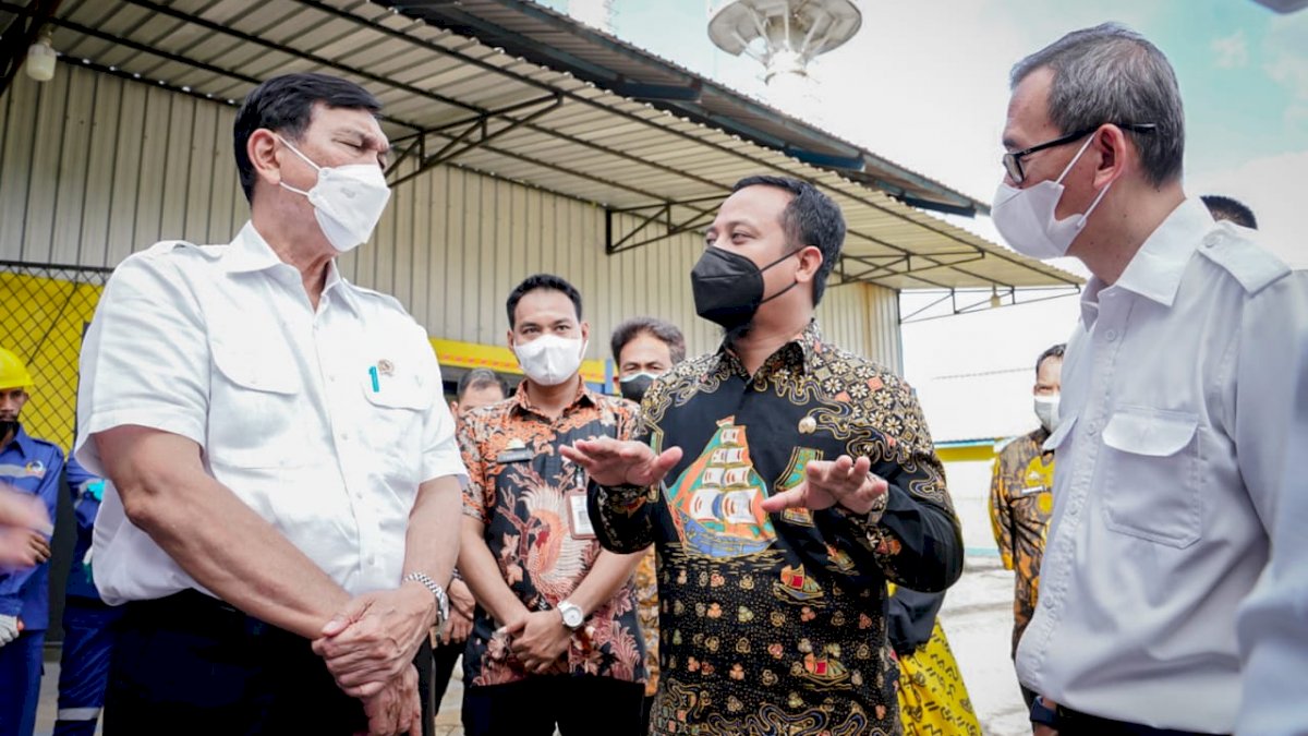 Andi Sudirman Paparkan Pengolahan Limbah B3 Milik Pemprov Sulsel ke Luhut