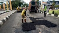 PUPR Parepare Kembali Tambal Jalan Berlubang di Mattirotasi