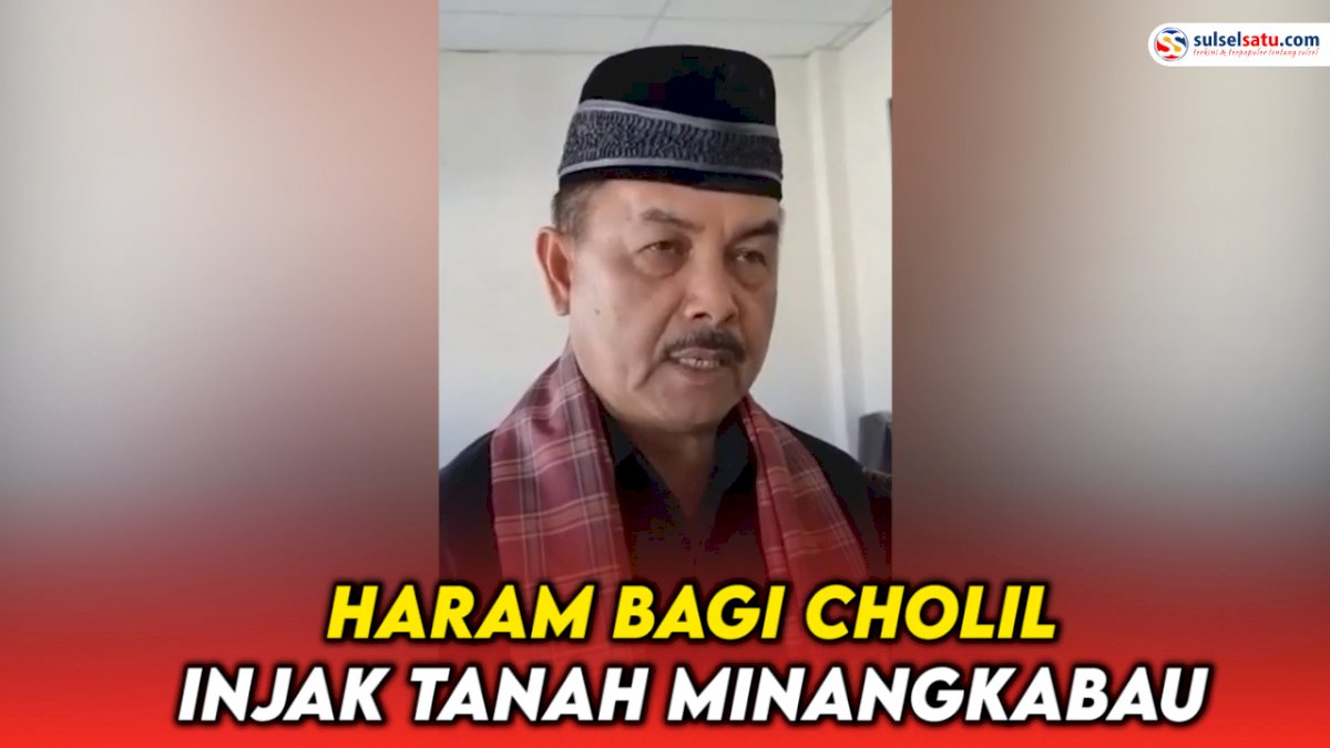 VIDEO: Ketua Lembaga Kerapatan Minangkabau: Haram Bagi Cholil Injak Tanah Minangkabau