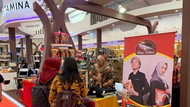UMKM binaan Pertamina yang ikut dalam pameran nasional (Pertamina)