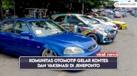 VIDEO :Komunitas Otomotif Gelar Kontes dan Vaksinasi di Jeneponto
