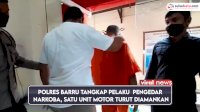 VIDEO: Polres Barru Tangkap Pelaku Pengedar Narkoba, Satu Unit Motor Turut Diamankan