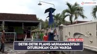 VIDEO: Detik-detik Plang Muhammadiyah di Desa Tampo Diturunkan Oleh Warga