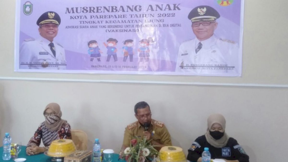 Pemkot Parepare Gelar Musrenbang Anak Tingkat Kecamatan
