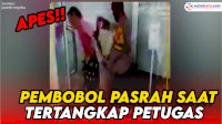 VIDEO: Kelelahan Saat Bongkar ATM, Pembobol Pasrah saat Tertangkap Petugas