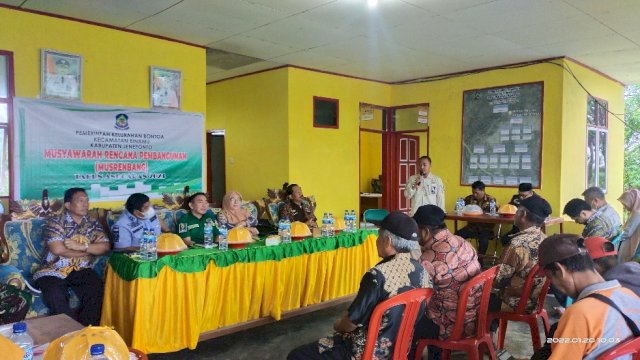 Sejumlah anggota DPRD Jeneponto Hadiri Musrenbang di Kelurahan Bonto (Int)