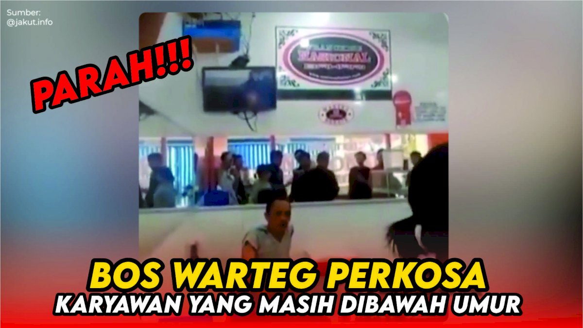 VIDEO: Bos Pengelola Warteg Digeruduk Warga Usai Perkosa Karyawan Dibawah Umur