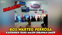 VIDEO: Bos Pengelola Warteg Digeruduk Warga Usai Perkosa Karyawan Dibawah Umur